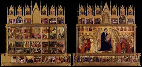 De Maestà: Een Overweldigend Altaarstuk Vol Gouden Heilighant en Glorieuze Geestkracht!